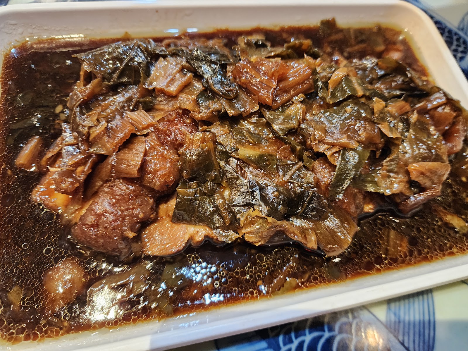 梅菜扣肉 Braised Pork with Mui Choy